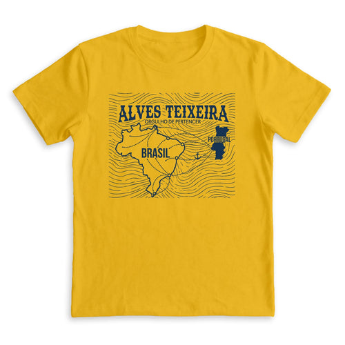 CAMISETA ALVES TEIXEIRA mapa
