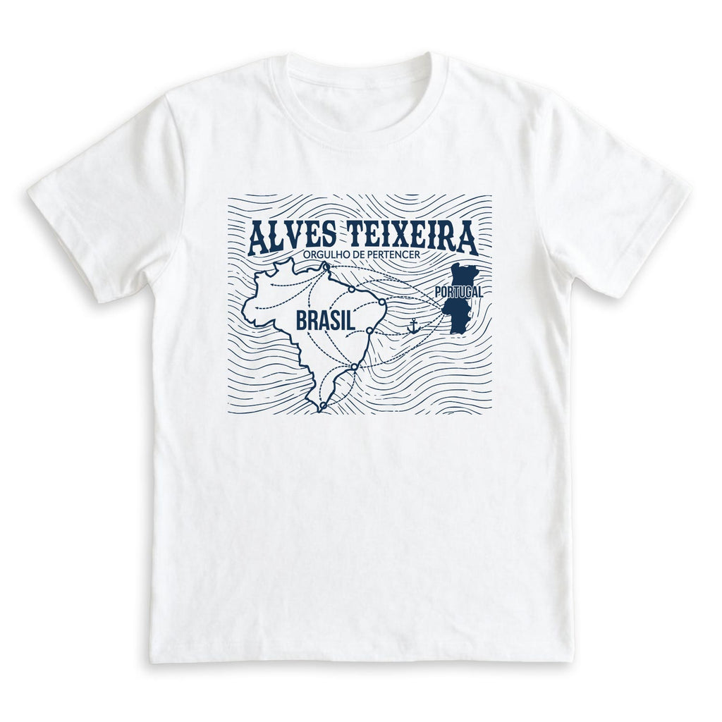 CAMISETA ALVES TEIXEIRA mapa