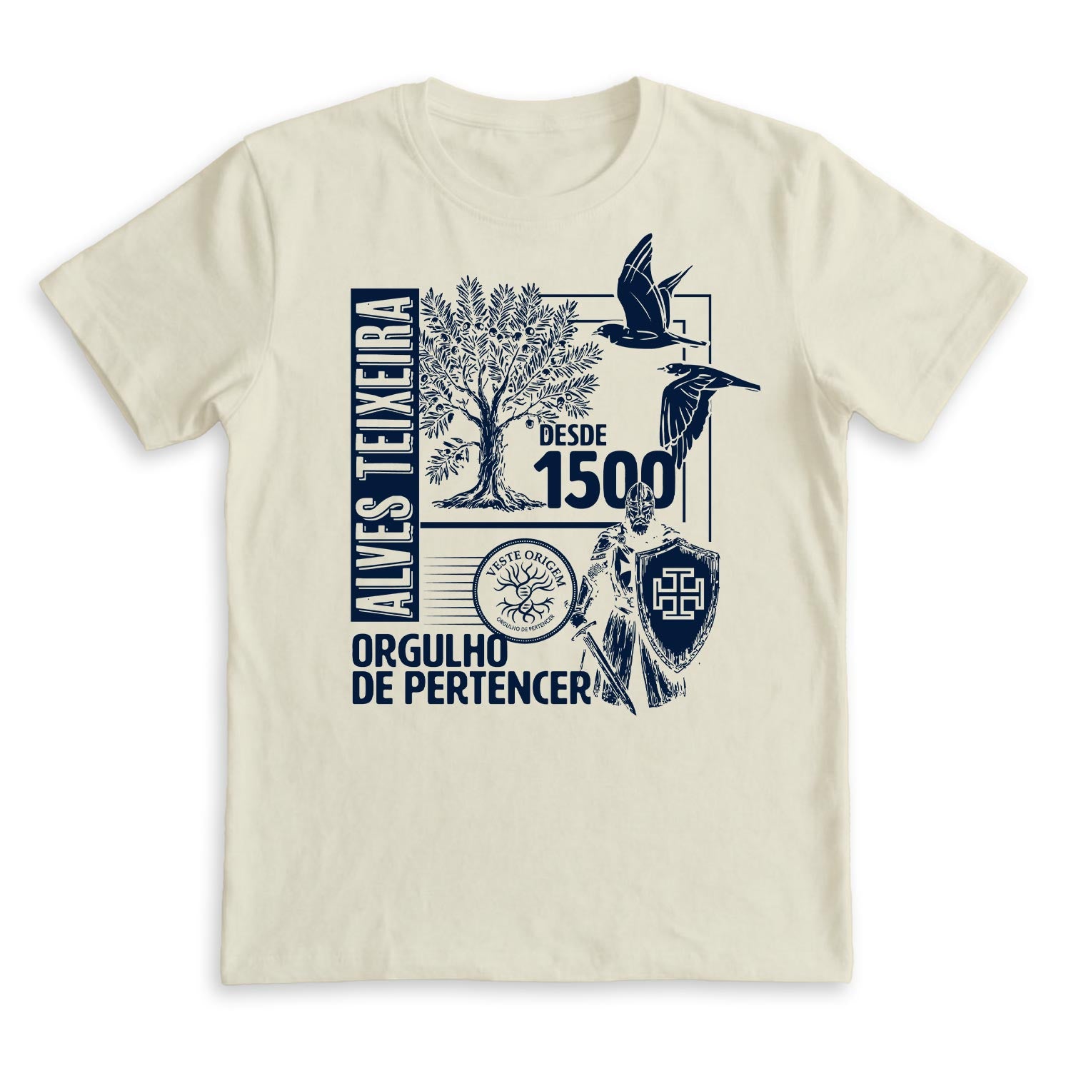 CAMISETA AVES TEIXEIRA guerreiro