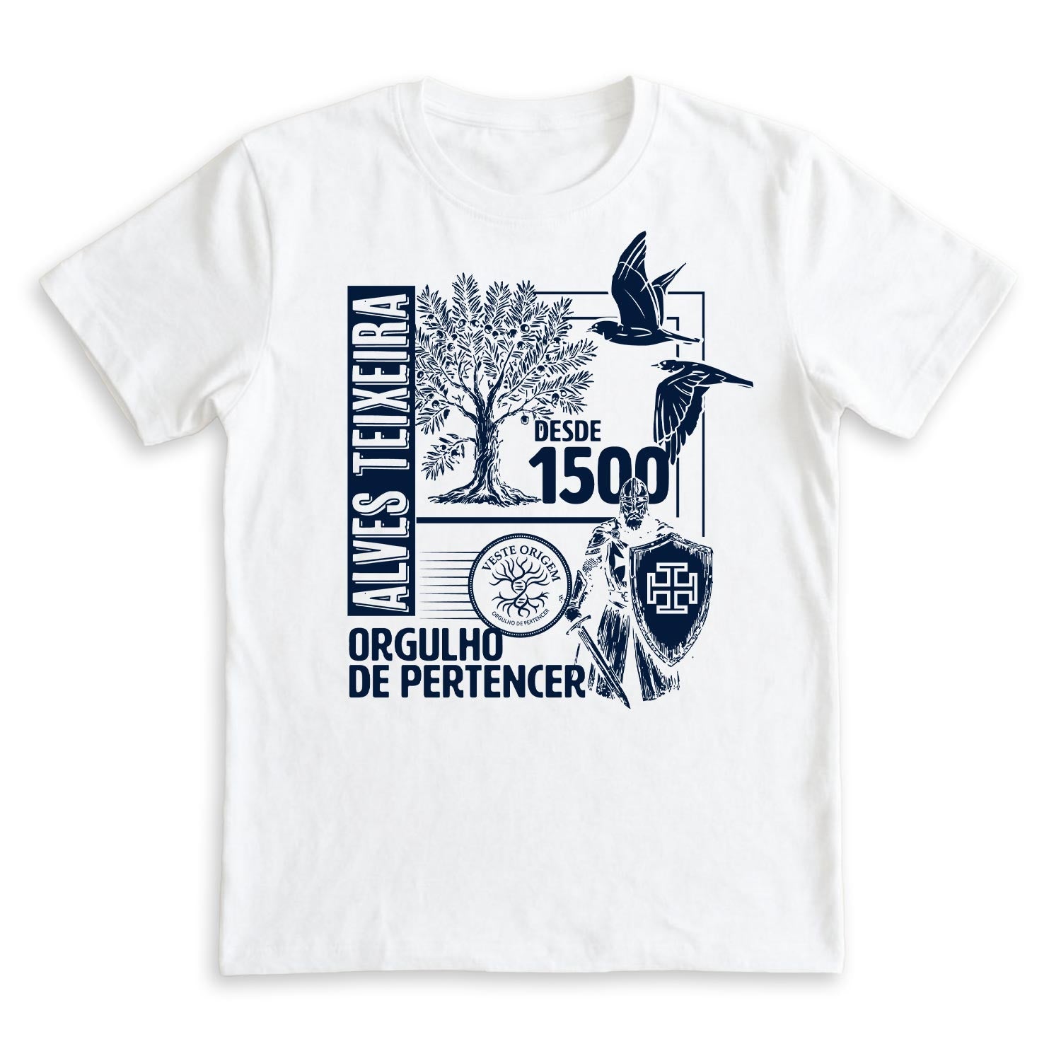 CAMISETA AVES TEIXEIRA guerreiro