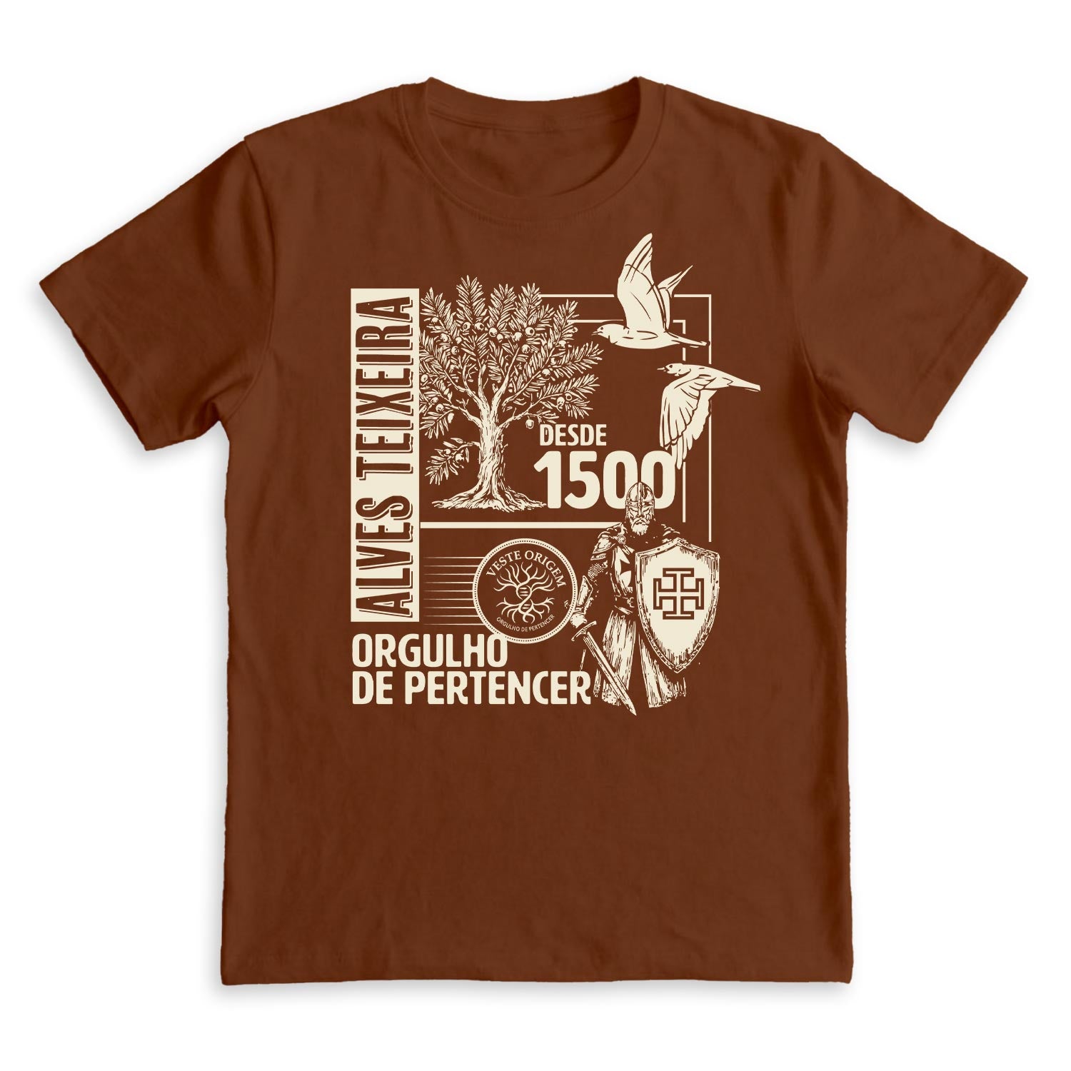 CAMISETA AVES TEIXEIRA guerreiro