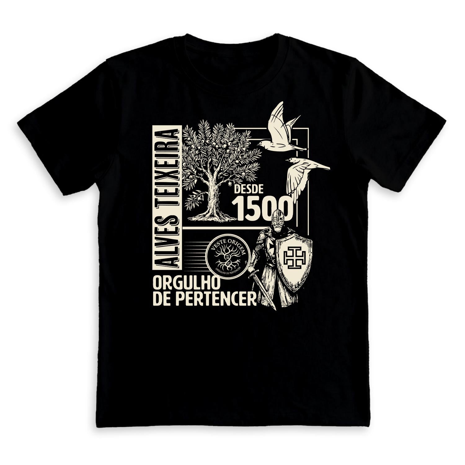 CAMISETA AVES TEIXEIRA guerreiro