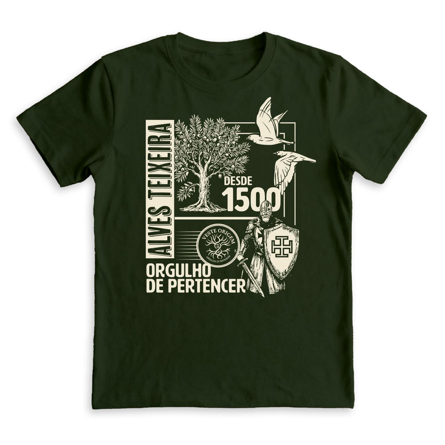 CAMISETA AVES TEIXEIRA guerreiro