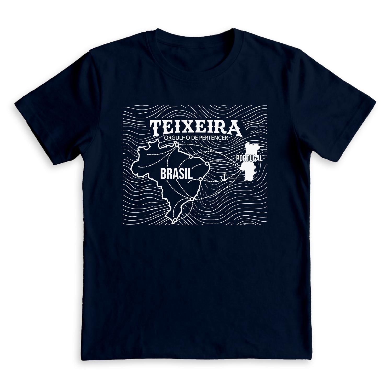 CAMISETA TEIXEIRA mapa