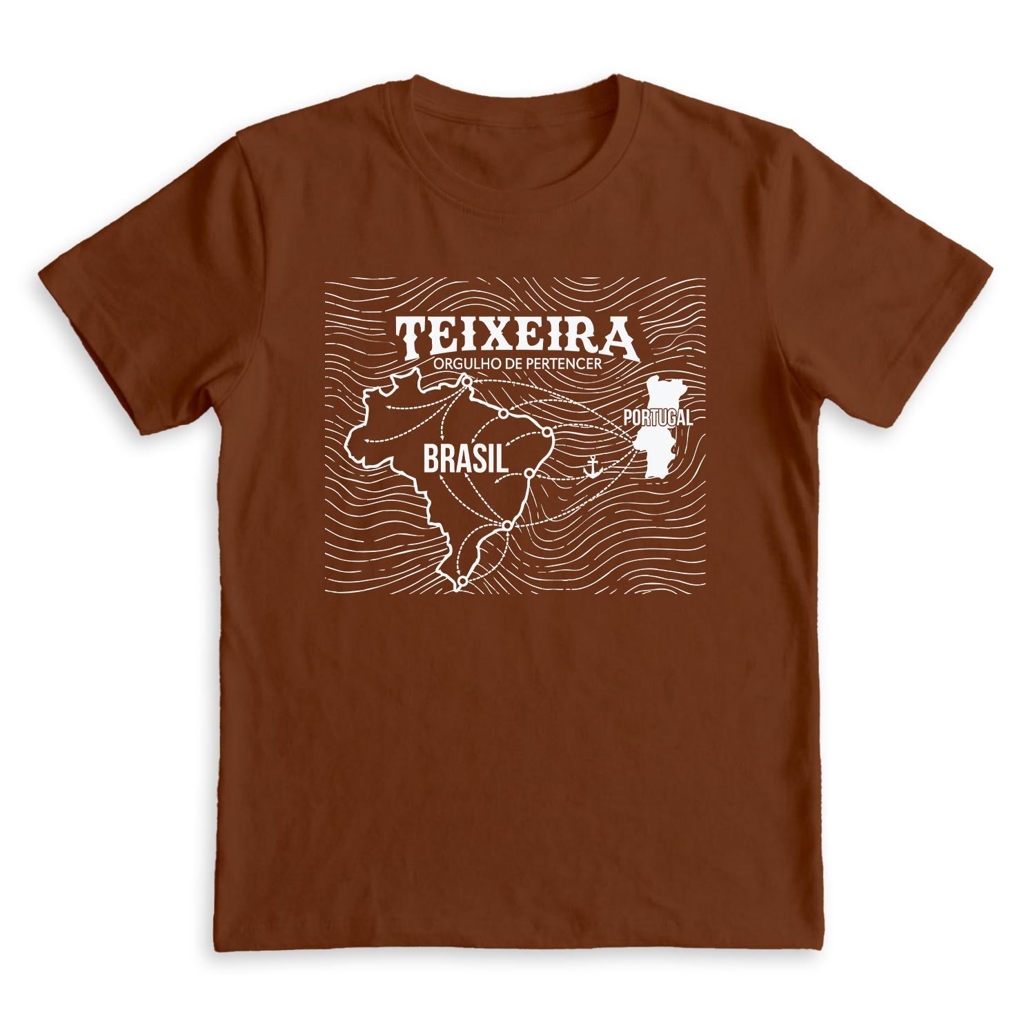 CAMISETA TEIXEIRA mapa