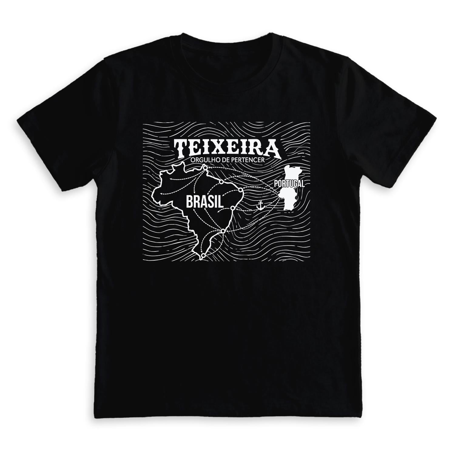 CAMISETA TEIXEIRA mapa