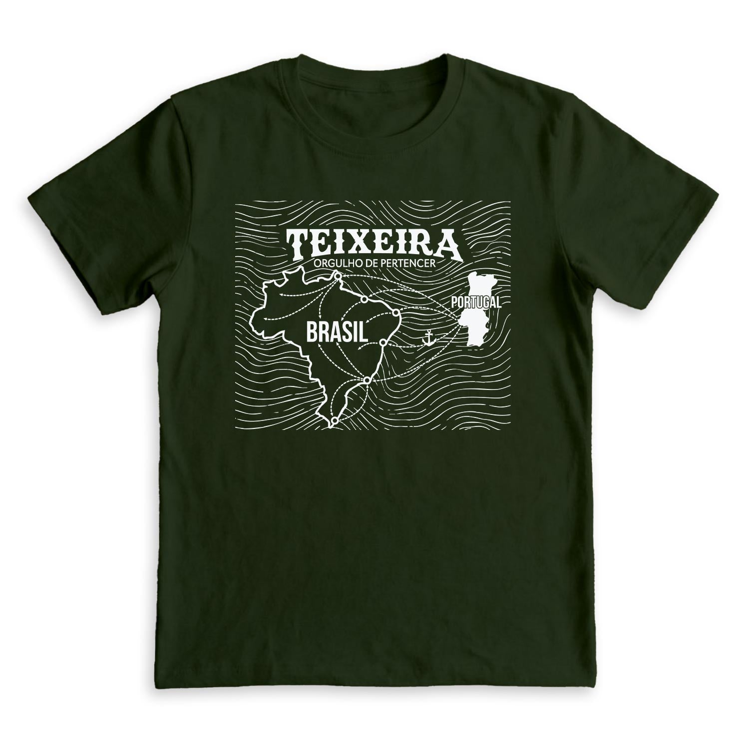 CAMISETA TEIXEIRA mapa