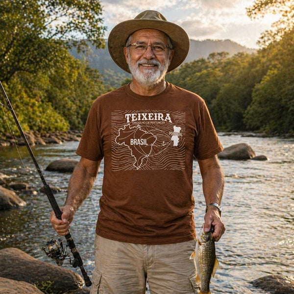CAMISETA TEIXEIRA mapa