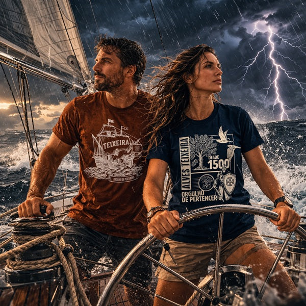 CAMISETA TEIXEIRA caravela